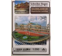 Planche de Schreiber Modélisme en carton Maximilianeum Parlement bavarois