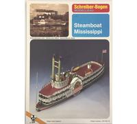 Planche de Schreiber Modélisme Steamboat Mississippi
