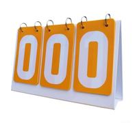 Planche de score en plastique pour le suivi des scores dans n'importe quel jeu (jaune)