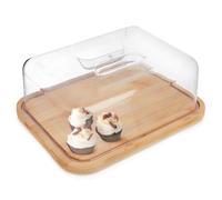 Planche de service en bois avec couvercle 28x22x11 cm