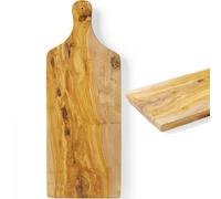 Planche de service en bois d'olivier avec poignée 600 x 200 x 18 mm - Hendi