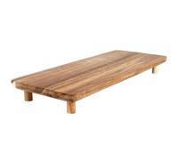 Planche de service en bois sur pieds 36x14,5 cm