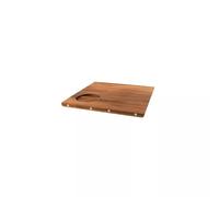 Planche de service Tapas en acacia avec aimants 33x33x2 cm Point virgule