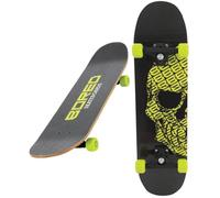 Planche de skate en bois d'érable Tandem - noir/vert - 7,5x20x79 cm