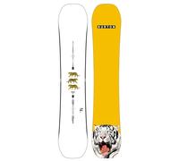 Burton - Snowboard all mountain - Process Flying V 2025 pour Homme - Taille 162 cm - Blanc Blanc 162 cm