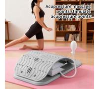 Planche De Soutien Lombaire, Dispositif de Traction Ergonomique avec Aimant, Planche De Massage Lombaire, Pour Adultes Hommes Femmes Athlètes Épaules Corps Muscles Bureau Maison Yoga Chaise