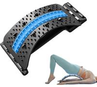 Planche de Soutien Lombaire, étireur Dorsal réglable avec aimants | Masseurs manuels pour Exercice, Correction de la Position de Sommeil, Nerf de la Colonne vertébrale à la Maison