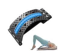 Planche de soutien lombaire - Étireur dorsal réglable avec aimants pour la correction | Équipement de fitness pour l'alignement de la colonne vertébrale, exercice musculaire, soutien du sommeil, 38 x