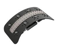 Planche de Soutien Lombaire - Plateforme Lombaire Adjustable avec Masseur Magnétique - Équipement Fitness Étage Colonne Vertébrale pour Bureau Voyage Chambre Salle de Sport Salon