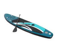 Planche de stand up paddle gonflable avec pagaie complète | Accessoires de qualité supérieure - Planche SUP pour adultes - Charge maximale : 150 kg