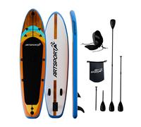 Planche de stand up paddling avec siège pour kayak Orange