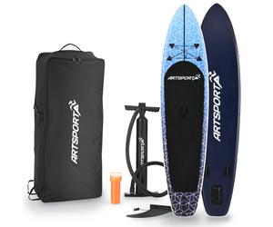 Planche de Stand Up Paddling - Kit complet Bleu