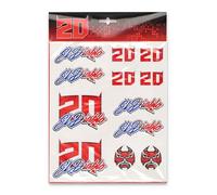Planche de Sticker Fabio Quartararo 20 Officiel MotoGP