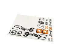 Planche De Stickers A2 Stage6 Blanc