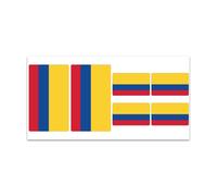 Planche De Stickers Drapeau Colombie - Z183