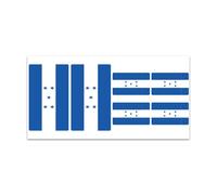 Planche De Stickers Drapeau Honduras - Z216