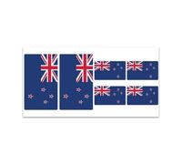 Planche De Stickers Drapeau Nouvelle Zélande - Z266