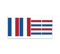 Planche de Stickers Drapeau Pays Bas â€“ Z136