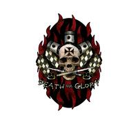 Planche de stickers Lethal Threat MINI DEATH OR GLORY 60x80mm