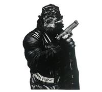 Planche de stickers Lethal Threat MINI GORILLA GUN 60x80mm