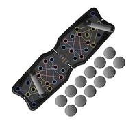 Planche de support de pompes - Poignées de pompes pliables pour un entraînement de la poitrine et des épaules | Appareil de musculation ergonomique avec système multi-angles Vélo d'appartemen
