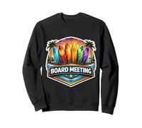 Planche de Surf Amusante avec Citation de Blague Sweatshirt