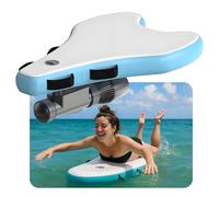 Planche de surf électrique avec booster sous-marin de 500 W, bodyboard gonflable, autonomie de la batterie de 40 à 130 minutes, 3-7 km/h, matériau épais, sac de rangement inclus pour piscine, fête