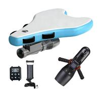 Planche De Surf Électrique + Scooter Sous-Marin - Kit Nautique 3 En 1 Pour Piscine, Moteur Sans Balais, Vitesse 3-7 Km/H, Batterie Haute Capacité 10000/16000mAh, Charge Maximale 110kg(500W16A)