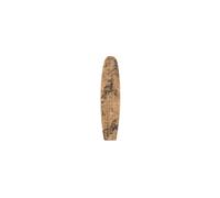 Planche de surf en bois de manguier beige, décorative, compacte - Chehoma, Manguier - 38x38x160 cm