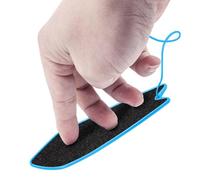Planche de Surf Finger,Finger Wind Surfboard Mini Surf Toys avec ceinture anti-dérapante | Mini planche de surf du bout des doigts pour le vent et l'eau, jouet de mouvement du bout des doigts pour adu