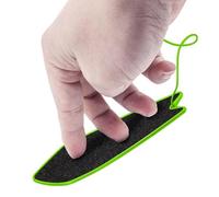 Planche de Surf Finger | Mini Finger Skimboard avec sangle anti-dérapante pour les doigts - Mini jouets éducatifs portatifs de planche de surf de vent pour des récompenses de classe de faveurs de part