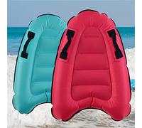 Planche de Surf Gonflable avec poignées Matelas Flottant Natation Pliable et léger Appareils Jouet Plage Piscine pour Enfants débutants Jeux Aquatiques Relaxation sur la