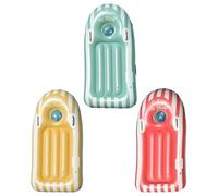 Planche de Surf Gonflable - Body Board Portable, Jouet Aquatique avec poignées, Flotteur en PVC | Surf, Patinage, Tuba, Jeu Sportif, fête d'entraînement au lac Sea, équipement de Loisirs en Plein air