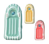 Planche de Surf Gonflable - Body Board Portable, Jouet Aquatique avec poignées, Flotteur en PVC | Surf, Patinage, Tuba, Jeu Sportif, fête d'entraînement au lac Sea, équipement de Loisirs en Plein air