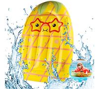 Planche de Surf Gonflable Piscine, FainFun Planche Bodyboard Enfant avec Poignees, Bodyboard Gonflable Enfant, Surf Gonflable Enfant, Planche Natation Gonflable Enfant, pour 3 à 14 Ans,Jacquier