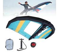 Planche de surf gonflable pour planche à voile, kitesurf et Wing Foiling - 5 m² - Kiteboard en aluminium pour sports nautiques, durable et léger, niveaux de compétence