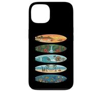 Planche De Surf Hawaï Surfeur Surf Vague Plage Été Coque pour iPhone 13
