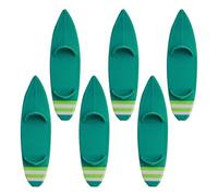 Planche de surf pour doigts - Petite planche de surf avec doigts de vent - 6 pièces - Jeu de touches miniatures de 6 pièces pour adolescents, et adolescents, bureaux dans la salle de classe L
