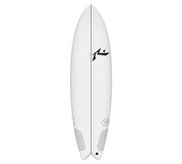 Planche de surf Rusty TEC Moby Fish Blanc 7' x 22"x2,75"
