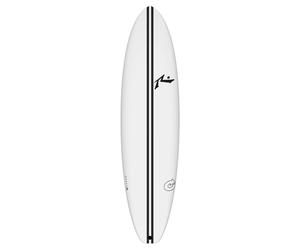 Planche de surf simple Rusty ACT Egg Not Blanc 7'2 x 21,25"x2,88"