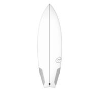 Planche de surf TORQ TEC RVR Blanc 5'4 x 19 1/8"x2 1/8"