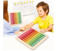 Planche De Table De Multiplication En Bois Pour Enfant 9x9, Blocs De Chiffres, Jouet D'Éducation Précoce Des Maths, Fournitures Scolaires, Jouets De Développement De L'Intelligence