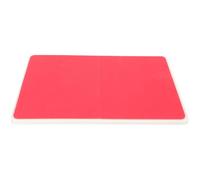 Planche de Taekwondo Performante Réutilisable pour Garçon et Filles, Rouge | Surface Lisse, Mousse et Abs, Coussinets des Deux Côtés, Entraînement et Compétition