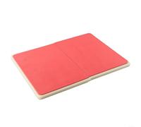 Planche de taekwondo pour entraînement de taekwondo, en ABS, réutilisable avec bords arrondis sûrs pour la pratique du karaté, du Muay Thai, du kickboxing et de la boxe, jaune (rouge (plus de 15 ans))