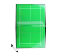 Planche de tennis effaçable à sec | Tableau magnétique Tacticall | Porte-bloc pour entraîneurs | Porte-bloc effaçable à sec | Tableau de marqueur pliable pour la planification stratégique