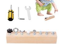 Planche De Tournevis Pour - Jouet D'enseignement Pour Tournevis, Tournevis D'apprentissage Pour , Jeu De Rôle De Jouets Pour Table À Vis En Bois