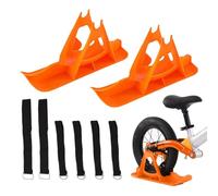 Planche de traîneau d'hiver - Traîneau de vélo de Neige de 75 cm, Snowboard pour Scooter résistant pour | Accessoire Portable pour équitation en Plein air, Divertissement, Sport, Aventure