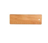 Planche De Transfert Pain Planche de transfert Baguette cuisson en bois, 38cm, rectangulaire, Double échelle, planche à rabat, Ciabatta, pâte, accessoires cuisine(38 * 12 * 0.7cm)
