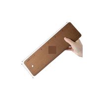 Planche De Transfert Pain Planche de transfert pâte, plaque en bois carbonisé hêtre avec planches à bascule, outil cuisson(B 33x10cm)