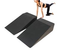 Planche de yoga inclinée : design en mousse EVA, support d'entraînement ergonomique, bloc élastique polyvalent | Routine profonde pour améliorer la flexibilité du bas du corps, exercice